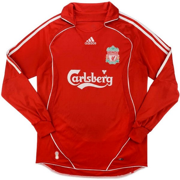 Camiseta Liverpool Primera equipación ML Retro 2006 2007 Rojo